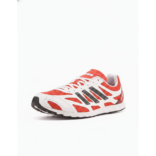 Adidas Three-Stripe Running Sneakers Red White, Men