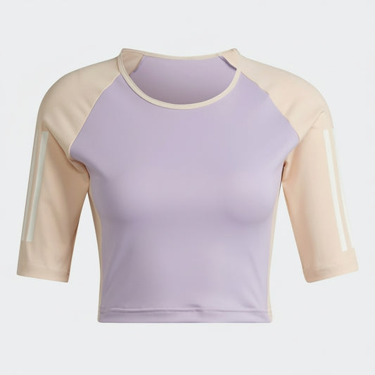 Adidas Short Sleeve T-shirts W TRN T (HZ6964-PURPLE) Women