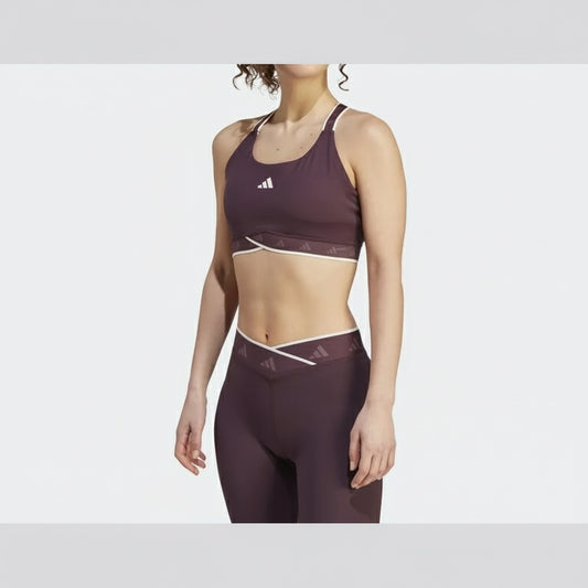 Adidas Bra PWI MS TF (HN7252-BROWN) Women