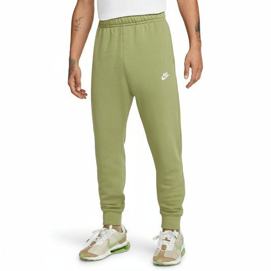 Nike Olive Green Fleece Joggers, Men
