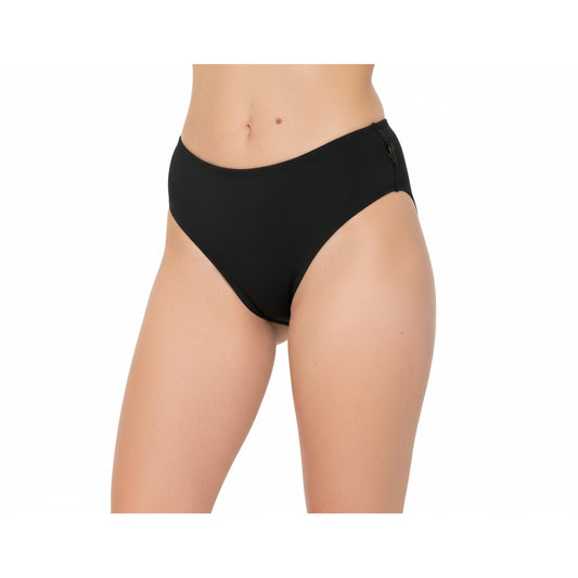 Moschino High Waisted Bikini Bottom Black (A59219503-0555) Women