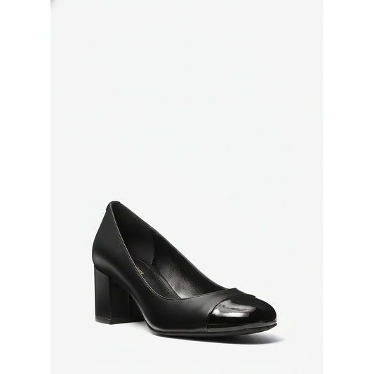 Michael Kors Perla Block Heel Pumps Black, Women