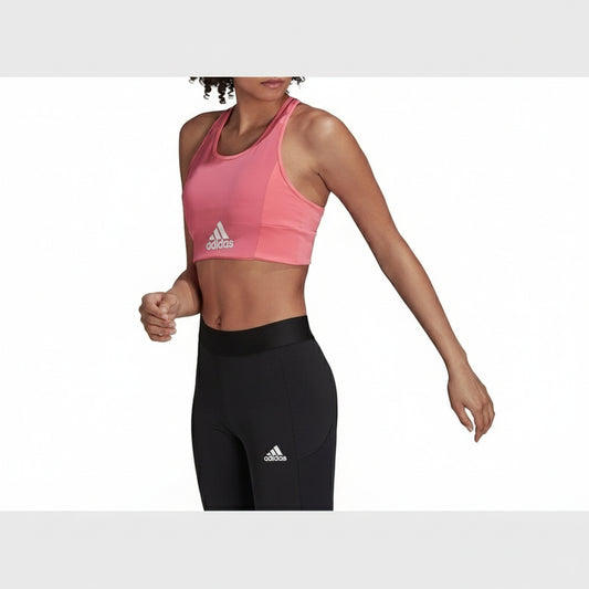 Adidas Bra W BL BT (H28823-RED_WHITE) Women
