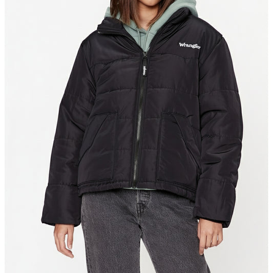 Wrangler Western Puffer Jacket Black (112342700), Women