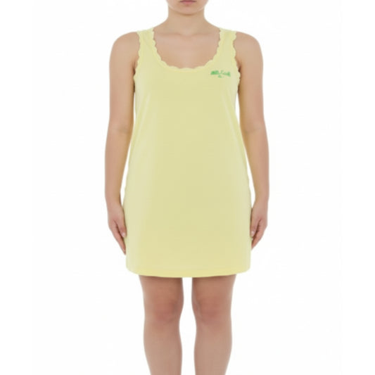 Moschino Yellow Tank Dress Sleeveless (A26299411-0021) Women