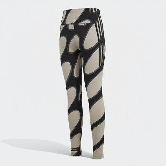 Adidas Leggings G MMK TIG (IC3658-BROWN_BLACK) Kids