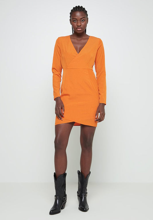VILA VILOTTE L/S SHORT WRAP DRESS/ZL (ZZO22ZJ09-H00) Women