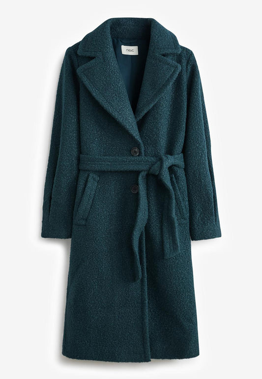 Next bouclécoat Teal (NX321U0BP-P11) Women