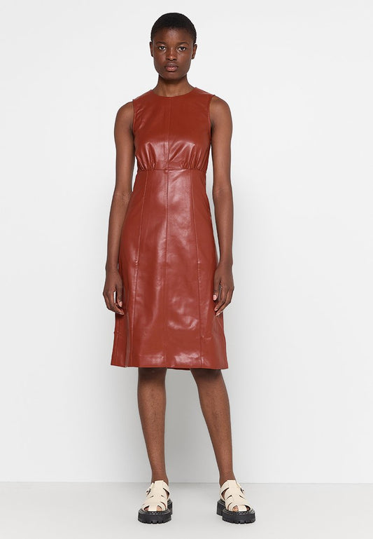 Stefanel ECOLEATHER D BRANDY Brown (ZZO2F0X71-O00) Women