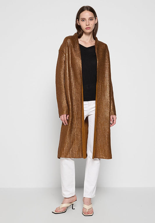 Stefanel CARDIGAN PLA Copper (ZZO2JV507-G00) Women
