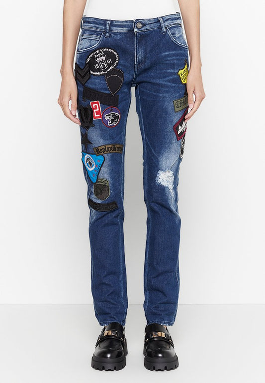 Replay Trousers Blue (ZZO2A7F43-K00) Women