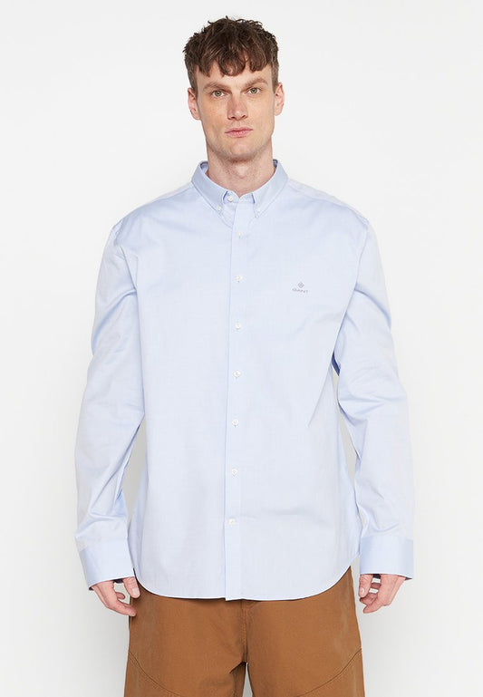 GANT SLIM PINPOINT OXFORD CLU BD Light Blue (ZZO1YDD02-K00) Men