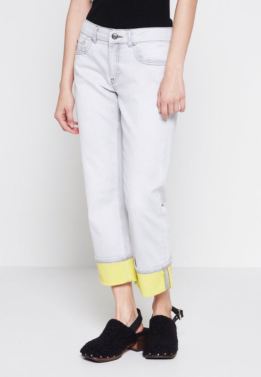 Sisley PANTALONE White (ZZO1QRL86-A00) Women