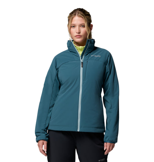 Columbia W Silver Leaf Lite Hybri Everblue (2133431429) Women