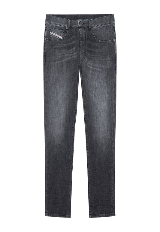 Diesel D Strukt Jogg Jeans 09D52 Slim Black (DI122G0YW-Q11) Men