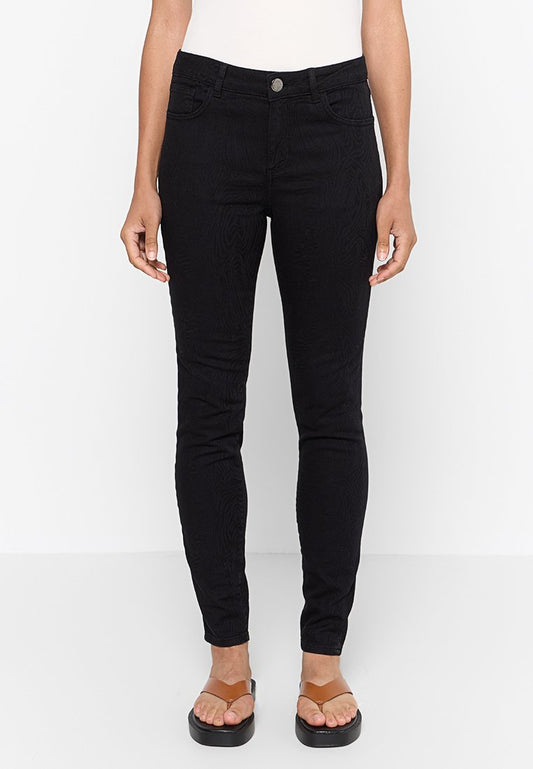 Mos Mosh MMVice Veins Pant Black (ZZO2XDD30-Q00) Women