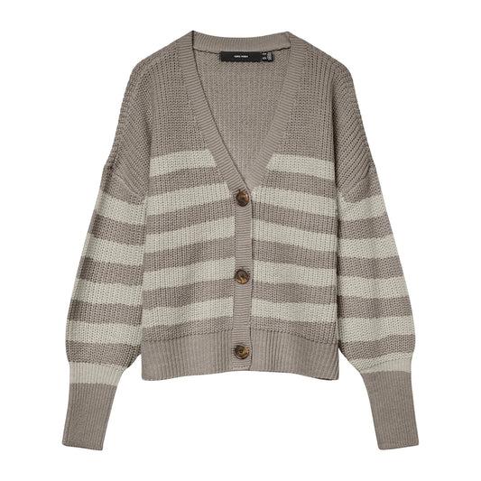 Vero Moda Lea Cardigan Vest (10249632-MOONROCK) Women