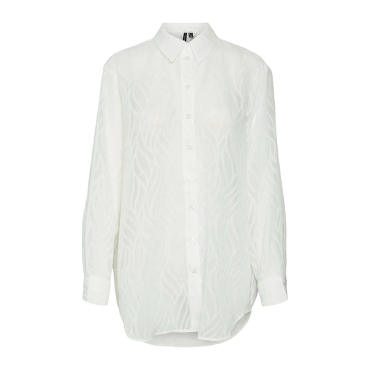 Vero Moda Brandy Oversize Blouse (10317507-SNOWWHITE) Women