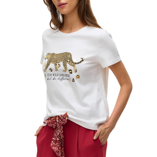 Vero Moda Feo Shirt (10332807-SNOWWHITEGO) Women