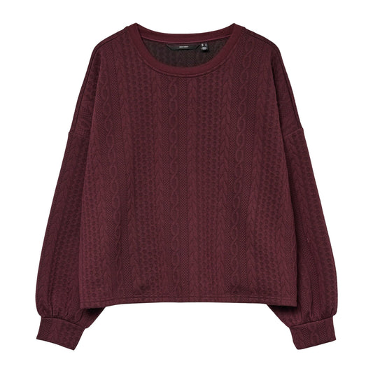 Vero Moda Janni Sweater (10333287-WINETASTING) Women