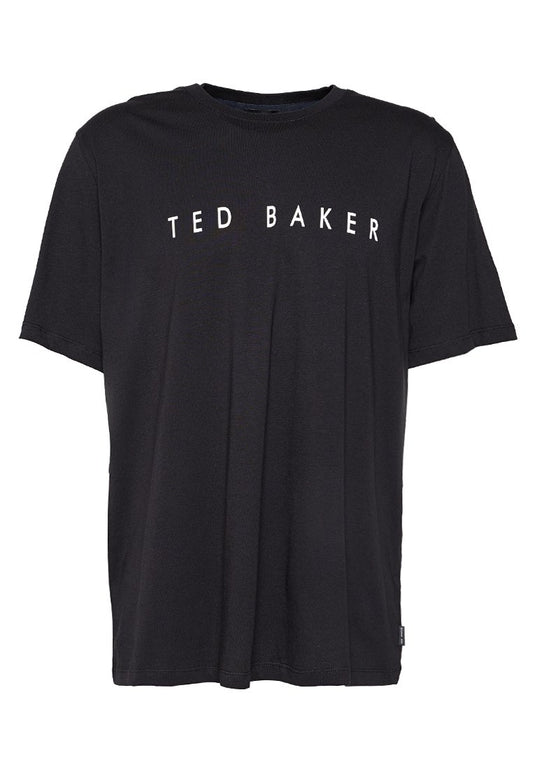 Ted Baker SS branded t shirt Black (ZZO2PY702-Q00) Men