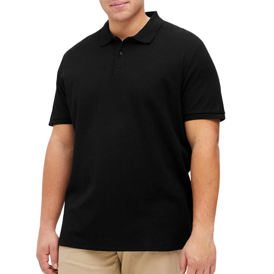 Jack & Jones Austin Polo shirt (plussize) (12274980-BLACK) Men