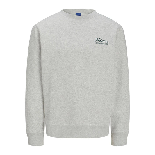 Jack & Jones Bradley Cleveland Sweater (12275171-WHTMELANGE) Men