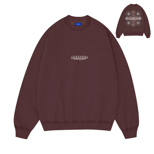 Jack & Jones Bleecker Box Sweater (12293691-DEEPMAHOGAN) Men