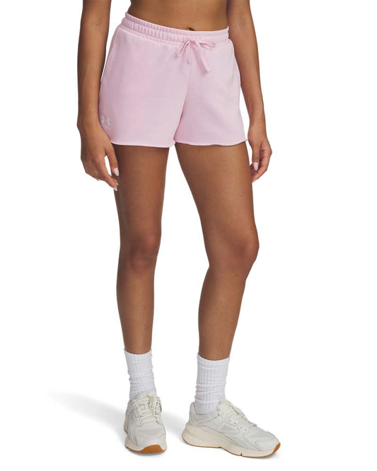Under Armour Rival Terry Short (1389657-647) Women
