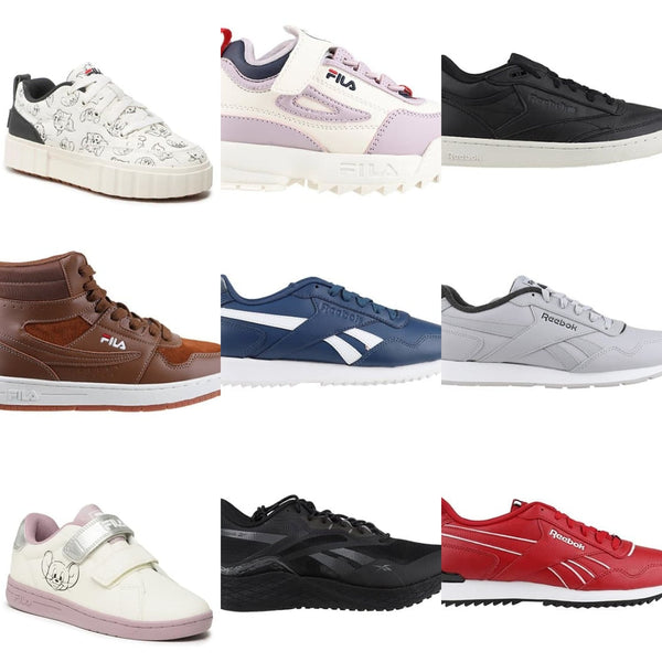 Kids' Sports Shoes - Lasocki Young, Champion, Reebok cover
