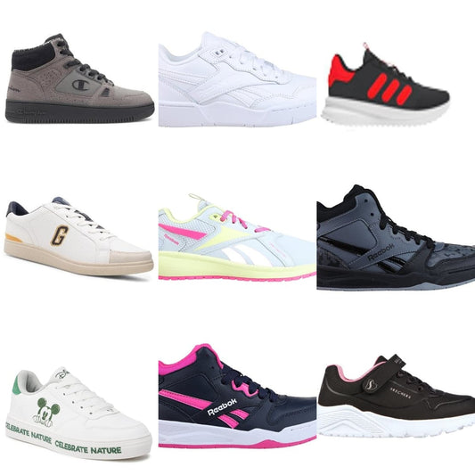 Kids' Sports Shoes - Reebok, Champion, adidas cover