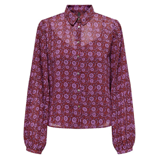 Only Star Life Blouse (15333689-SYRAH) Women