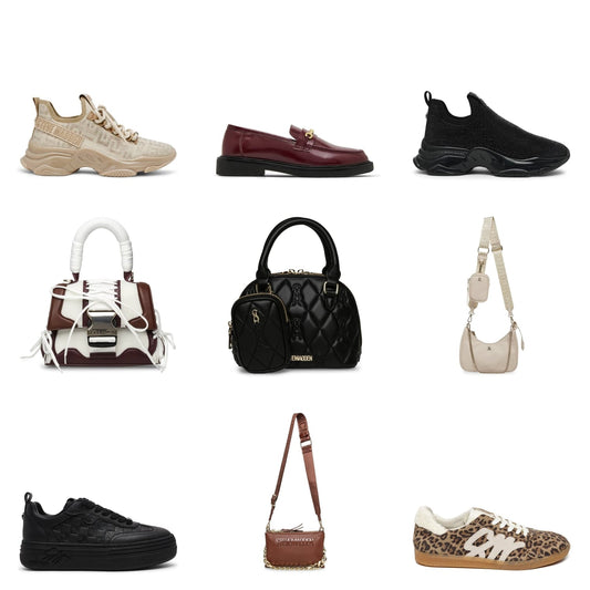 F/W Steve Madden Sneakers & Handbags cover