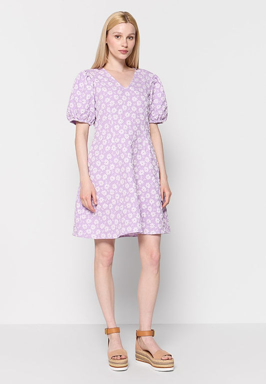 SLFHANNA SS SHORT JACQUARD DRESS Women