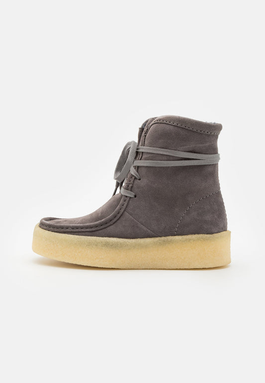 Clarks Originals WallabeeCup Hi Grey (CL611X004-C11) Women