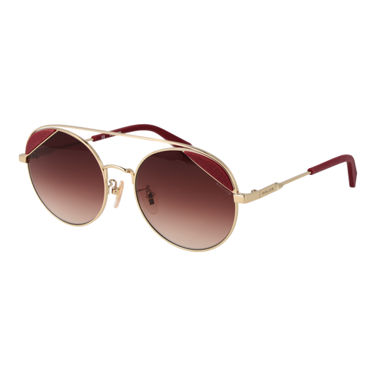 Police Round Sunglasses Gold (20244701) Women