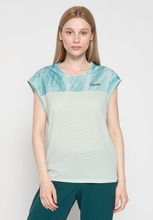 Rapha 's Trail Lightweight Tank Turquoise (ZZO2JYV04-T00) Women