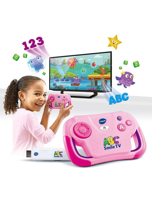 vtech Learning Console "ABC Smile TV" Pink from 3 years Kids