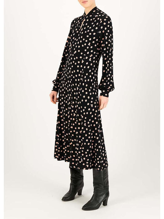 Blutsgeschwister Dress "Oh so No Bow" Black / Pink / White Women