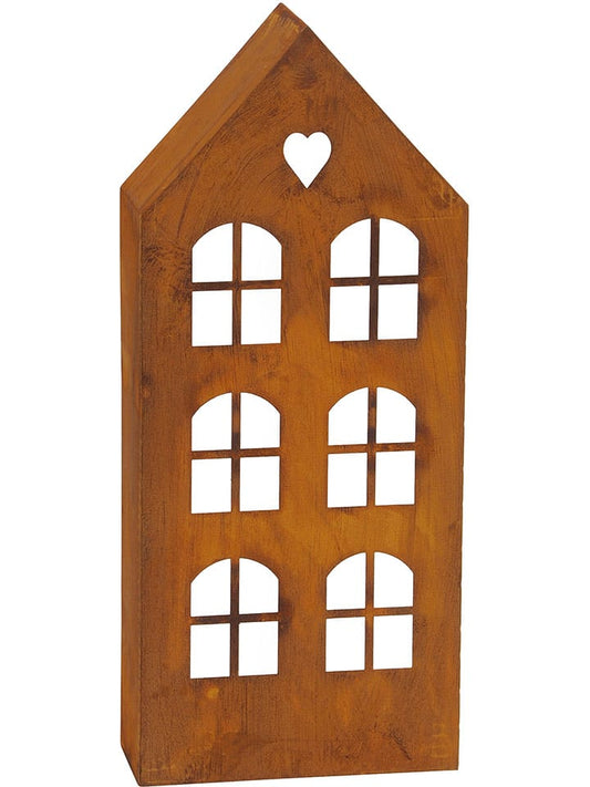 POSIWIO Lantern "Haus" Rust (W)23 x (H)54 x (D)10 cm Unisex