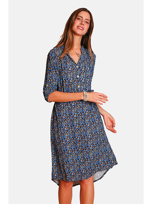 William de Faye Dress Blue Women