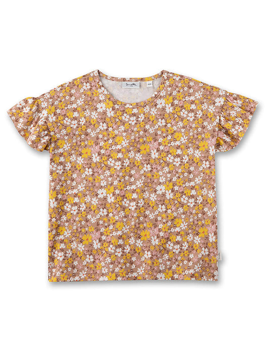 Sanetta Kidswear Shirt Light Brown Kids