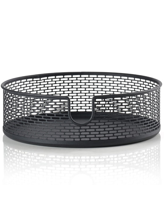 Zone Denmark Storage Basket Black (H)6,5 x Ø 20 cm Unisex