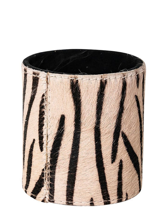 Mars & More Pen Pot Beige / Black (H)10 cm Unisex