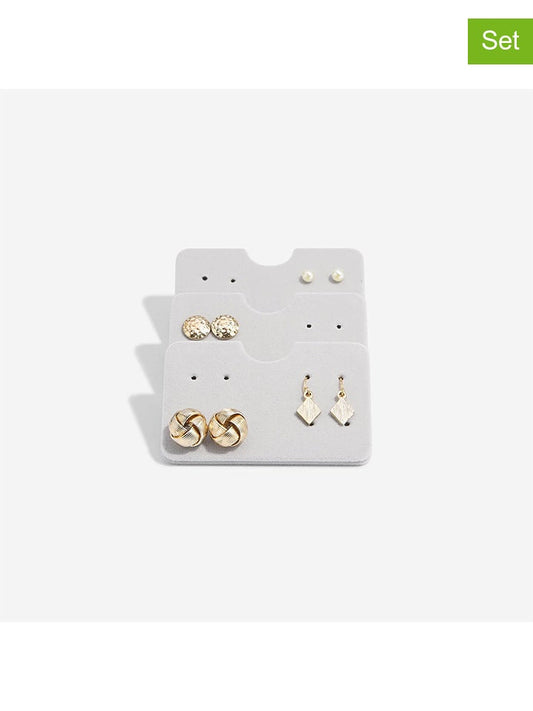 Stackers 3-Piece Set: Earring Holder Grey (W)7,5 x (H)5 cm Unisex