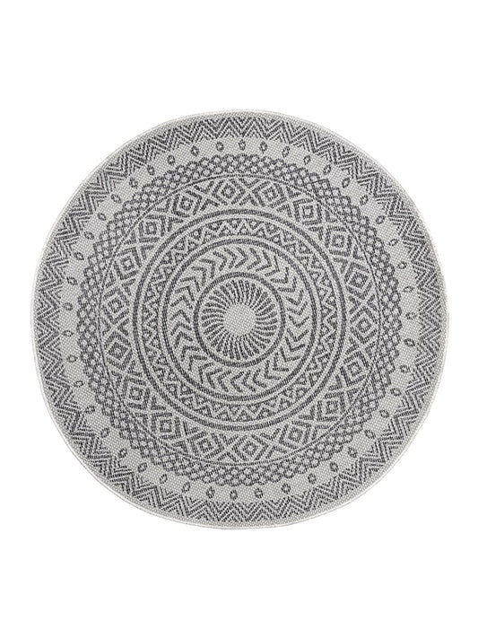 NORTHRUGS Design In- and Outdoor Carpet Giro Anthracite Cream Unisex