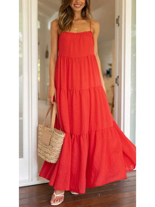 LA Angels Dress Red Women