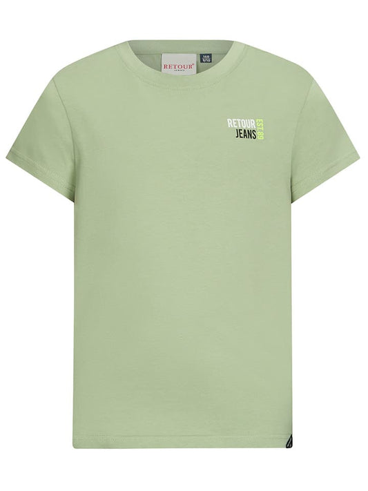 Retour Shirt "Raoul" Green Kids