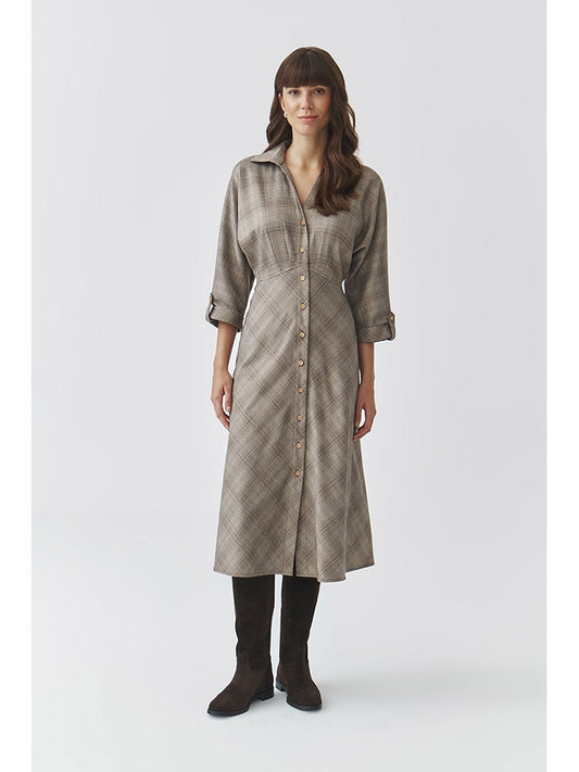 TATUUM Shirt Dress Beige Women