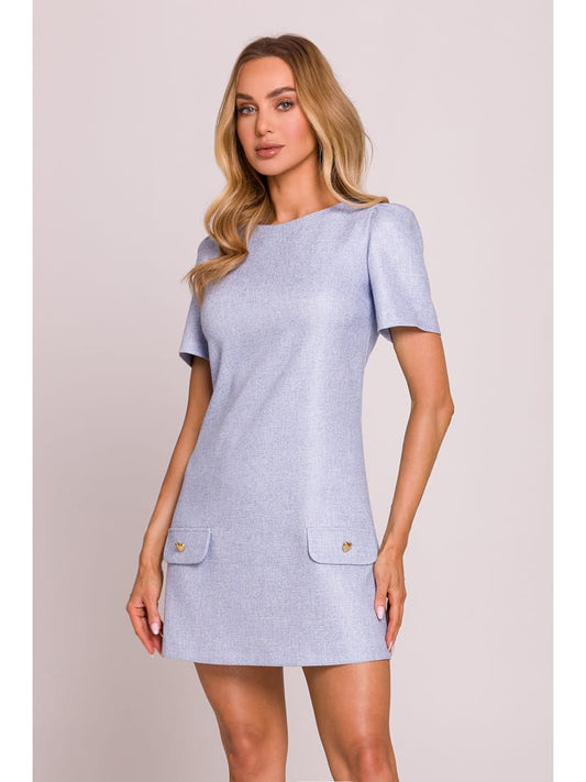 made of emotion Dress Light Blue Women